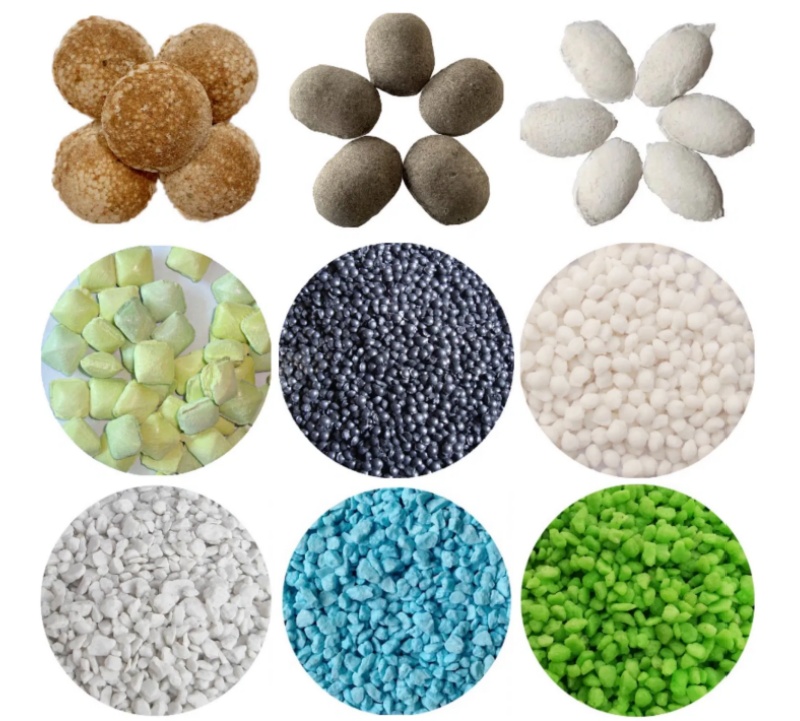Finished granules